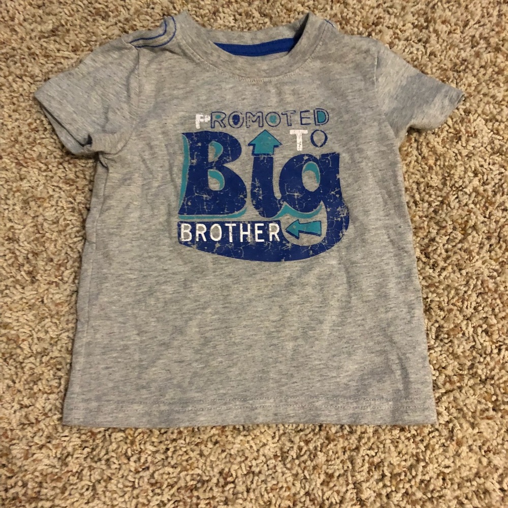 Cat and Jack big brother t shirt